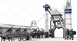 ALYQ series mobile asphalt batching mixer plant