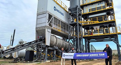 ALQ160 Asphalt Hot Mixing Plant for sale in Macroad