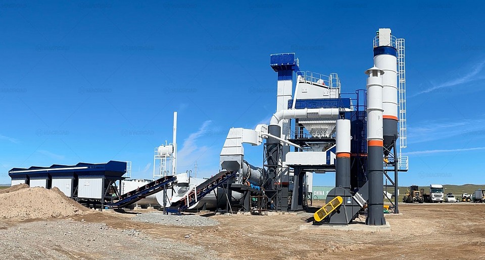High-Quality hot mix Asphalt in Mongolia’s Harsh Winter with ALQ80